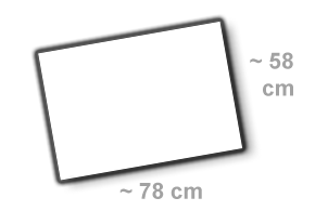 Format 78x58cm